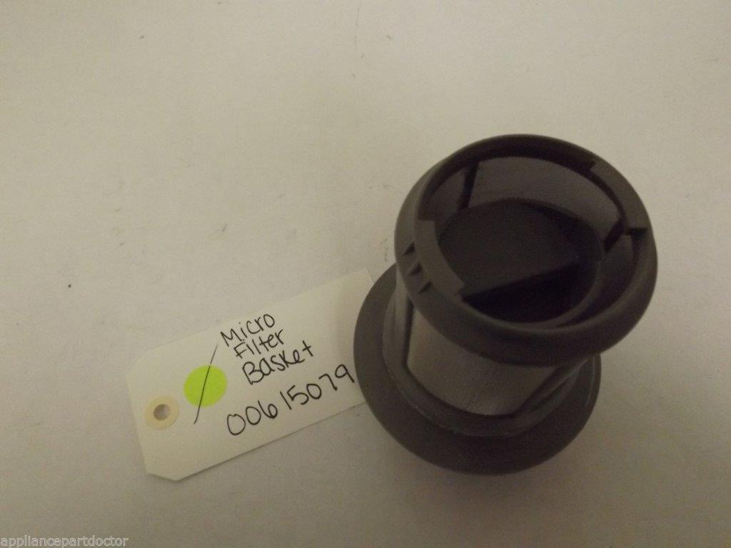 BOSCH DISHWASHER 00615079 MICRO FILTER BASKET USED BOSCH DISHWASHER 00615079 MICRO FILTER BASKET USED